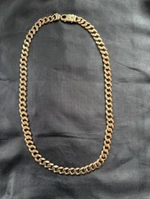 Heavy 24” 9ct Gold Curb
