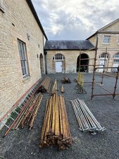 Kwikstage Scaffolding, Used (approx 25m run x10m high) + extras  £1500 (NN17)