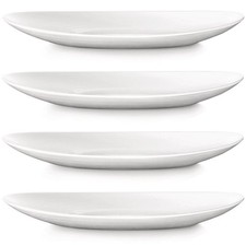 Set Of 4 Arc 30cm White