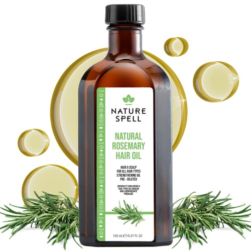Rosemary oil nourishes split - rosemary,