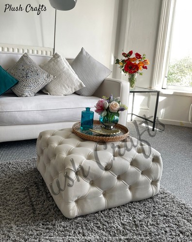 Chesterfield footstool coffee - chesterfield, footstool/coffee