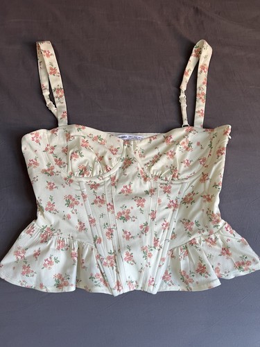 Bershka satin floral - bershka,