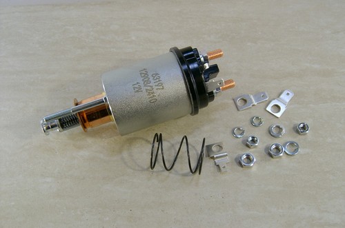 Starter motor solenoid - motor, to