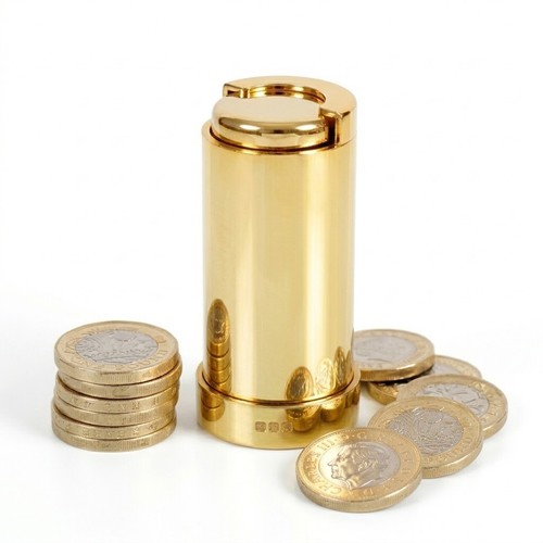 One pound coin holder - one,
