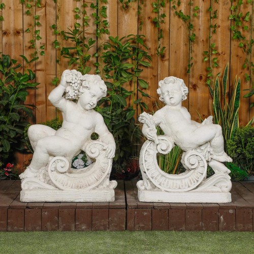 Very large pair cherub - very,