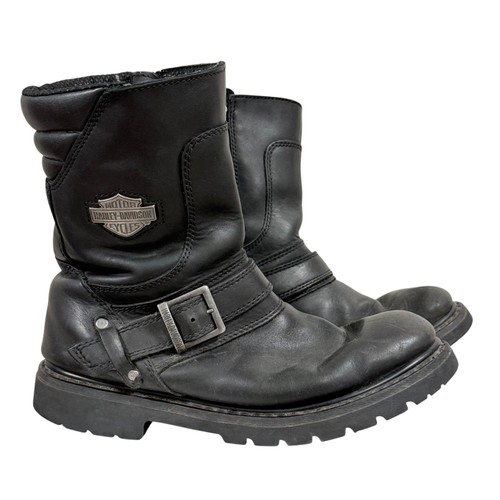 Harley davidson black - harley-davidson, leather