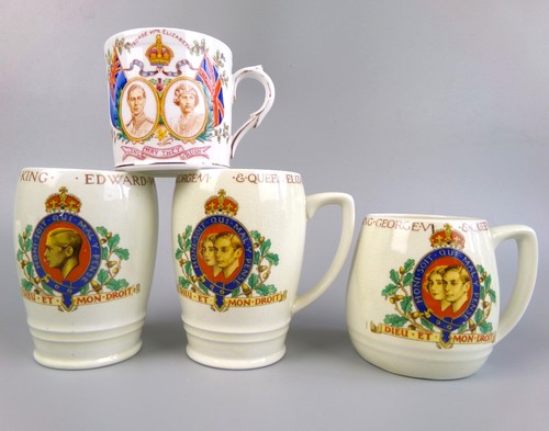 Coronation mugs king - mugs, x