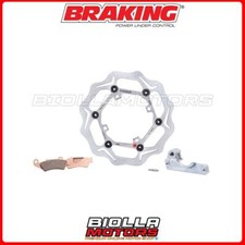 OKWL07 BRAKE DISC KIT 270 FRONT SX BRAKING YAMAHA YZ F 400 1999 - WAVE FLOT