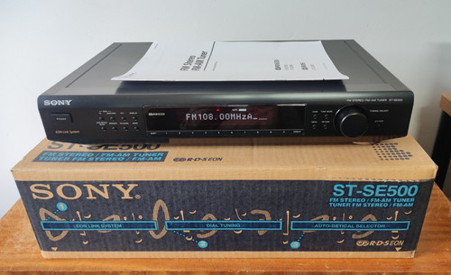 Sony se500 am tuner - fm/am, *