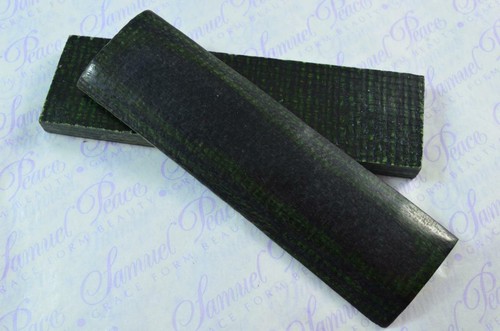 Pair army green burlap - pair,