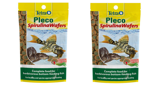 Tetra pleco spirulina wafers - tetra,