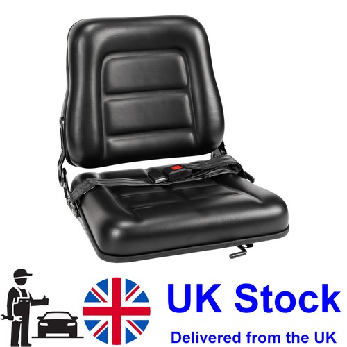 Tractor seat pvc black mower - seat,