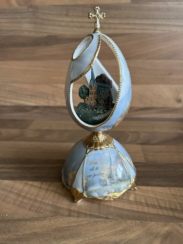 Porcelain musical egg beacon - musical, (beacon