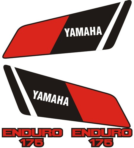 Yamaha 175 decal - yamaha, set