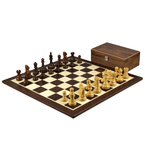 Wenge chess set - chess, 21