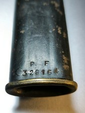 CONTRACT LEE ENFIELD BAYONET SCABBARD  BRITISH 1950s LEE ENFIELD RARE