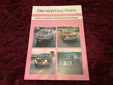 Simca 1000 LS, GLS, Special