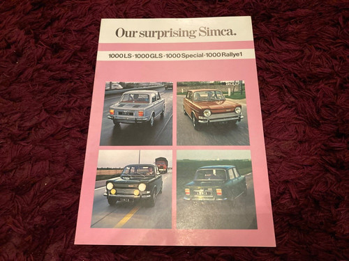 Simca 1000 gls special - 1000, gls,