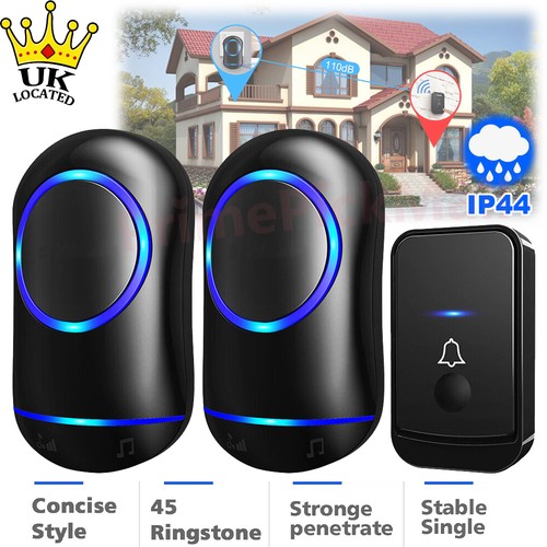 Waterproof wireless door - wireless, bells