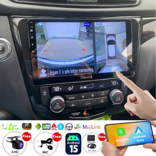 64G Android15 GPS FM Carplay Car Radio Stereo For Nissan X-Trail T32 Qashqai J11