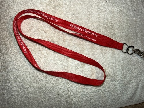 Airways magazine lanyard - id,