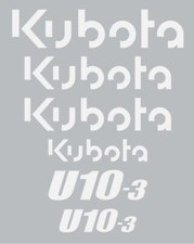 Kubota Digger U10-3 Sticker