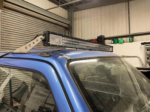 Jimny led light bar - light, brackets