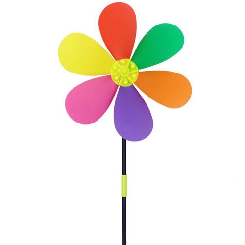 4pcs colorful wooden - 4pcs, windmill