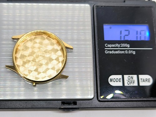 9ct gold watch - gold, 12.1g