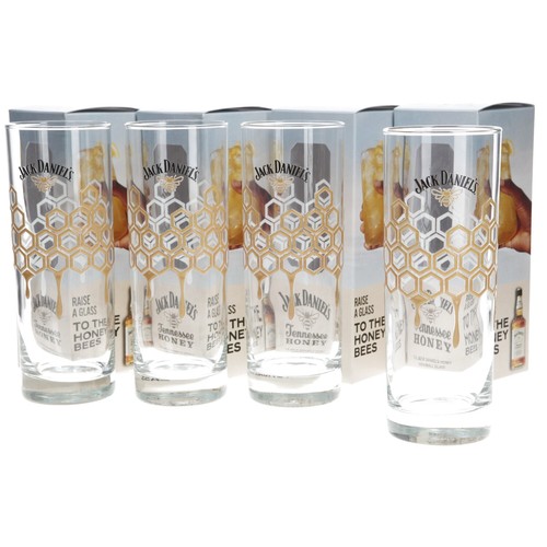 Honey glasses tall - honey, slim