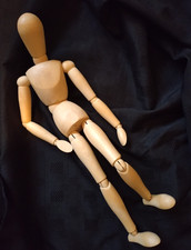 Artists Wooden Mannequin Lay