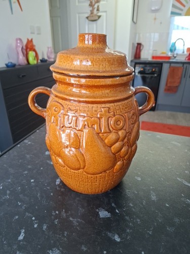 Vintage rumtopf fermenting - vintage,