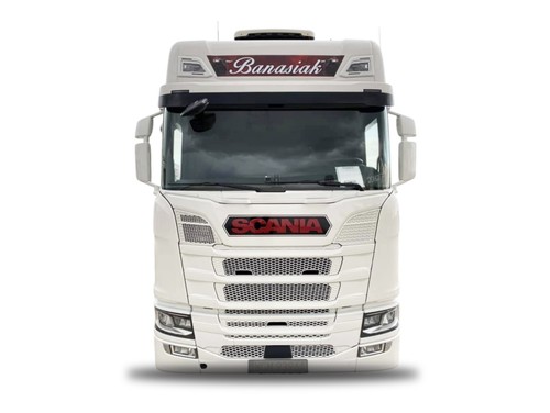 Background sticker for scania - for,