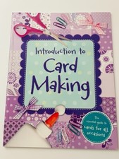 Introduction to Card Making  Craft Book For making cards- step by step NEW!