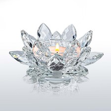 Lotus Flower Tealight Candle