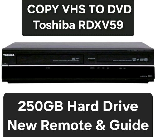 Toshiba rdxv59dtkb copy vhs - rdxv59dtkb,