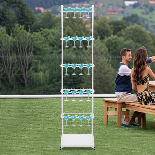 Tiers champagne flute - 5,