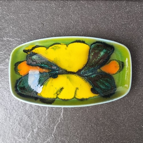 Poole pottery delphis pin dish - poole,