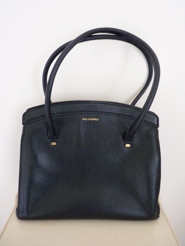 Lulu guinness black grainy - black,