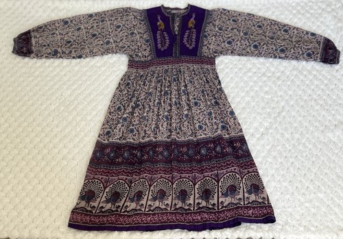 Vintage 70s indian gauze - 70s,