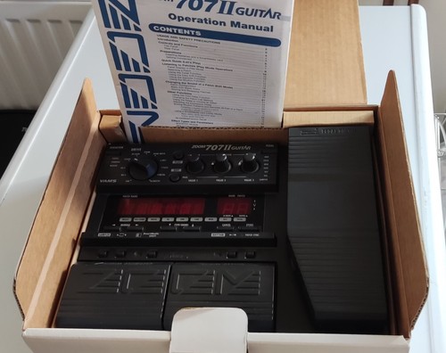 Zoom 707 guitar multi fx - zoom,