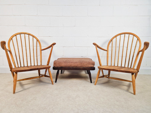 Pair ercol vintage mid century - vintage,