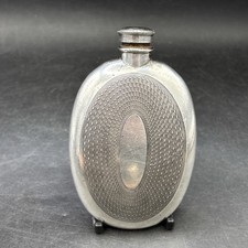 JAMES DIXON Hip Flask 4" Oval