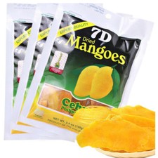 5 Packs 7D Dried Mango Philippines Products Casual Snacks Mango Dried Fruit Food