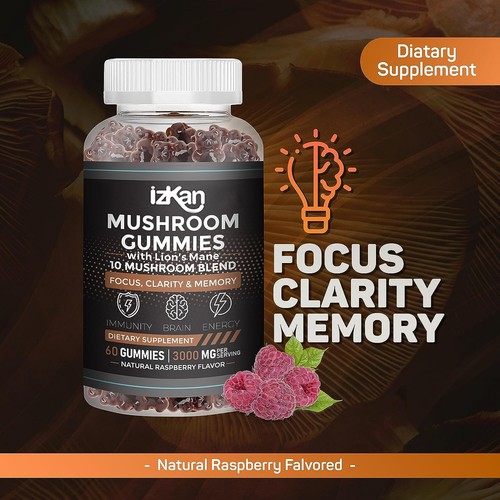 Lions mane gummies mushroom - gummies,