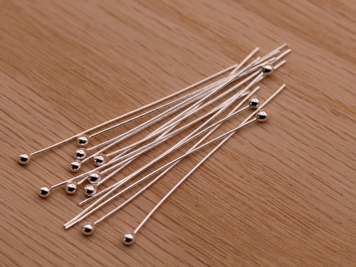 925 sterling silver ball head - sterling,