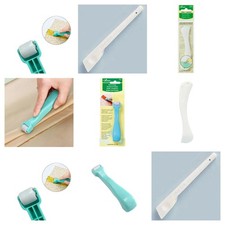 Clover Quilting Tools– Finger Presser CL495, Roll & Press CL7812, Hera Marker
