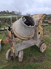 Vintage Lister Petter Diesel Single Cylinder Cement Concrete Mixer