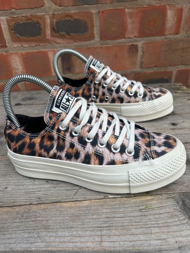 Womens leopard print converse - leopard,