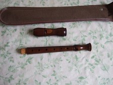 Mollenhauer soprano recorder, German fingering, mint condition, first class. sound